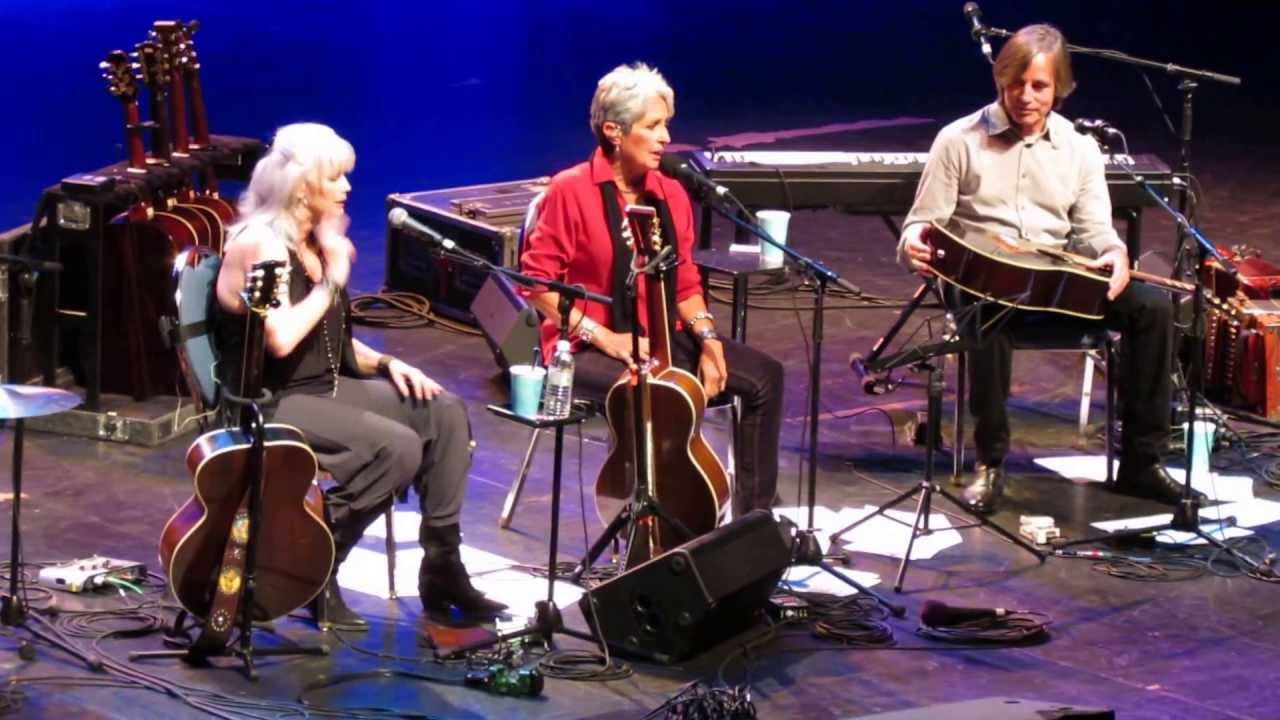 Emmylou Harris, Joan Baez and Jackson Browne - July 27, 2013