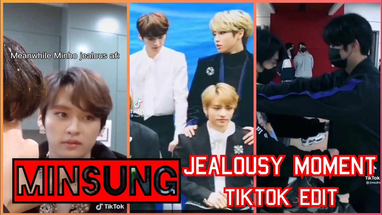 MINSUNG -jealousy moment tiktok edit compilation