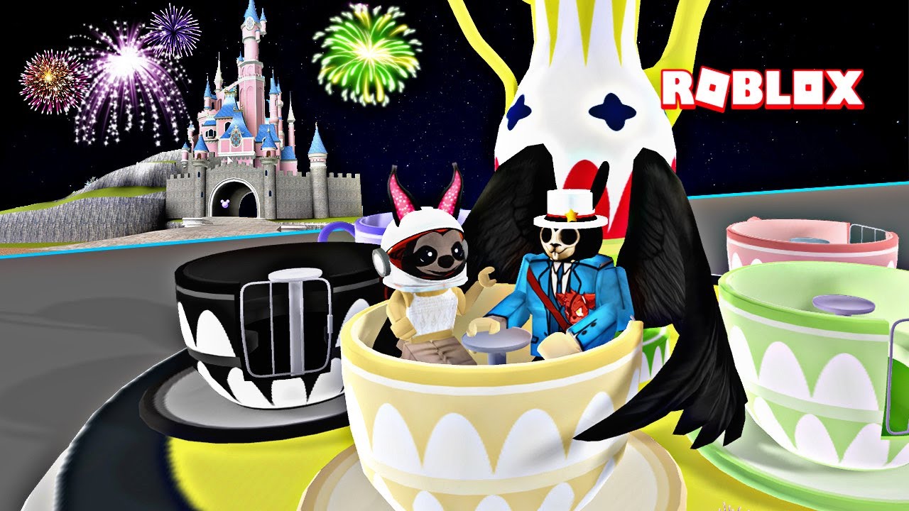 Visitamos el parque DISNEY WORLD en ROBLOX