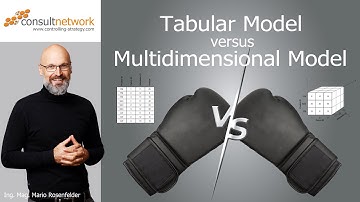 Tabular vs. Multidimensional Model