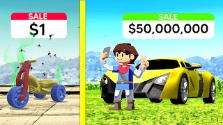 $1 Car VS $50,000,000 SUPERCAR In GTA 5!