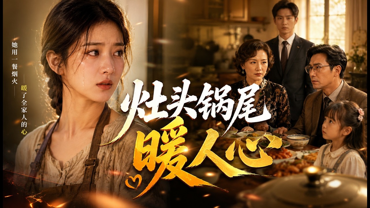 AI短劇💥《灶頭鍋尾暖人心》#AI #ai短劇 #短劇 #短劇全集 #男頻 #女頻  #柑橘短劇社