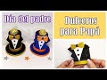 Lindos dulceros para el día del padre hechos con rollos de cartón