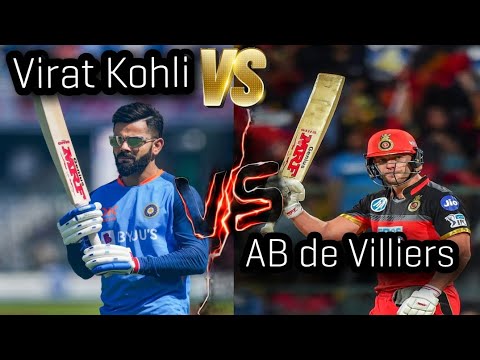Virat Kohli V/S AB de Villiers Who is the best cricketer - YouTube