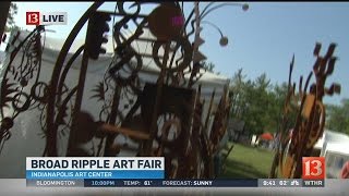 Broad Ripple Art Fair weather