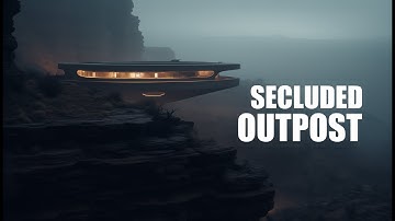 SECLUDED Outpost XTAL-7c | Dark Ambient Focus Music 4K