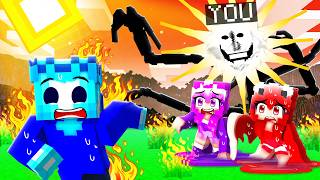 YOU TROLL US as SUNMAN in Minecraft!