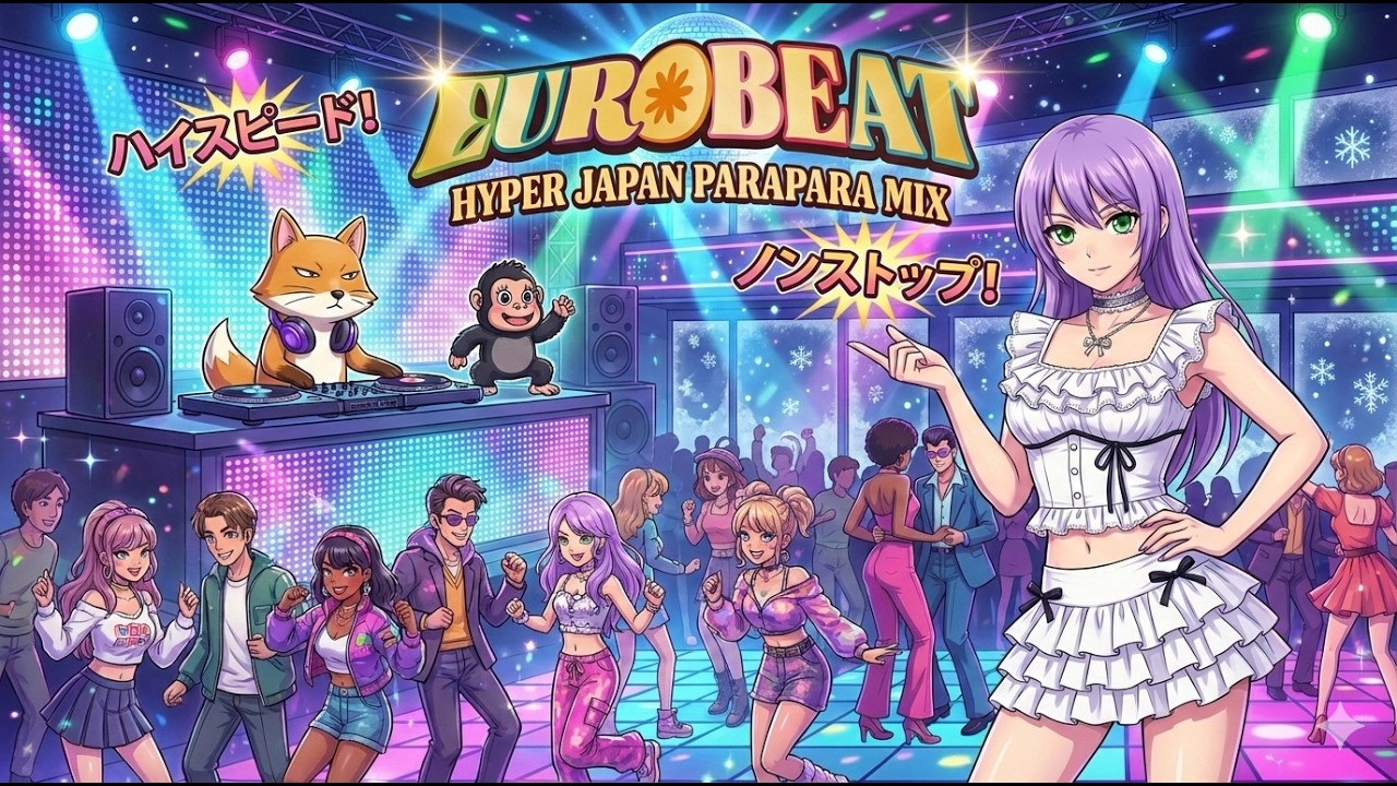 ユーロビート】EUROBEAT DJ Kenichi Hyper Japan ParaPara Mix