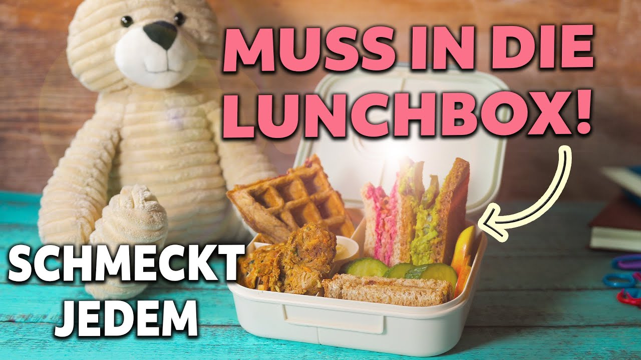 Lunchbox Ideen für den Kita- & Schulstart | Vegane Snacks für Kinder