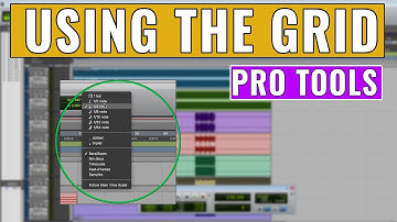How to use the Grid in Pro Tools -- OBEDIA com Avid Pro Tools Training and Tech Suppport