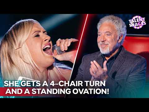 She Turned All 4 Chairs With ONE Note! | The Voice