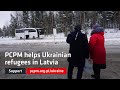 The PCPM Foundation is the first Polish organization to help Ukrainian refugees in Latvia