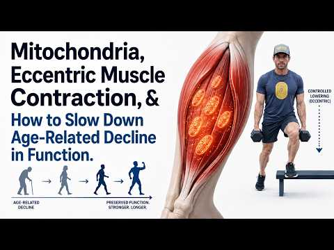 Mitochondria, Eccentric Muscle Contraction, & How to Slow Down Signs of Aging