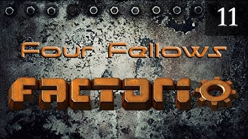 Four Fellows Factorio Multiplayer with Arumba Shenryyr and Bentham 11