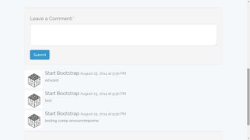 laravel 5 3 and vuejs 2 1 x Fixing comments system in blog post