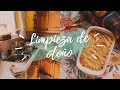 LIMPIA CONMIGO + receta APPLE CRUMBLE - Vlog 37