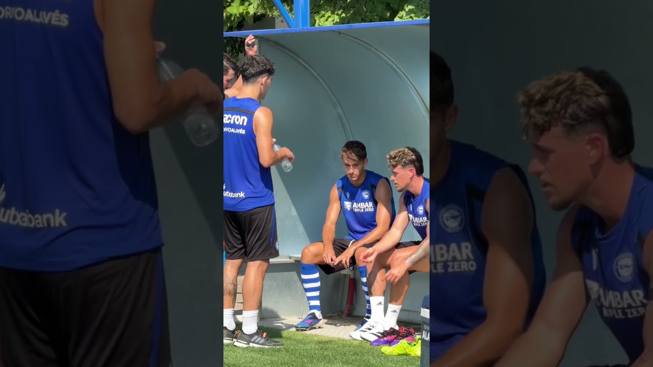 Te las pones y ya sabes: 𝐡𝐨𝐲 𝐭𝐨𝐜𝐚 𝐚𝐩𝐫𝐞𝐭𝐚𝐫. #alaves #futbol #shorts