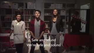 Safe and Sound - lyrics on screen (max schneider's