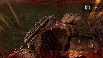 Aliens vs Predator all takedowns and melee finishers