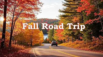 Fall Road Trip 2025 Algonquin Park Autumn Beautiful Foliage and Places to Visit | 4K