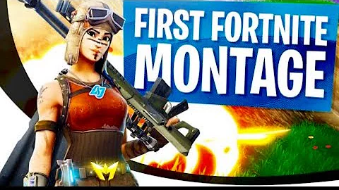 First Fortnite Montage! (Fortnite Battle Royale)