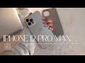 ✨🍎 (new) iphone 12 pro max gold unboxing + accessories 💫