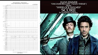 Hans Zimmer - &quot;Discombobulate&quot; (&quot;Main Theme&quot;) from &quot;Sherlock Holmes&quot;.Score (Music Transcription).