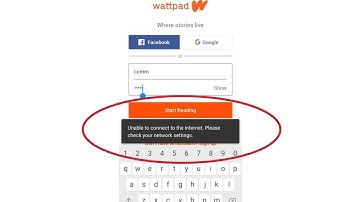 How To Solve Wattpad Unable To Internet Connection