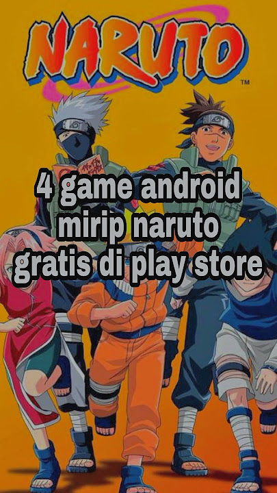 4 Game naruto android gratis ada di play store🔥 #shorts