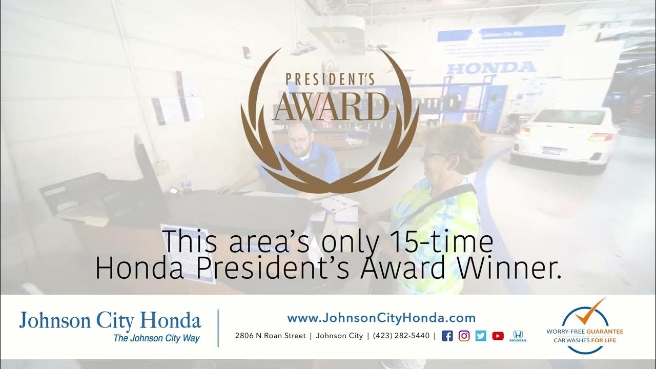 15-Time Honda President's Award Winner 2023 - Johnson City Honda - YouTube