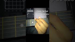 Reptide - Vance Joy, easy guitar cover🎸 #shorts #song #guitar