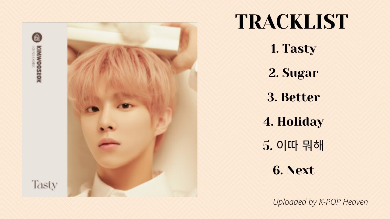 [FULL ALBUM] KIM WOO SEOK (김우석) 2nd Mini Album - 2ND DESIRE [TASTY]