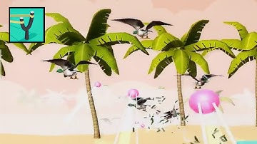 Sling Birds 3D gameplay android, ios level 7 | Gameplay A&I