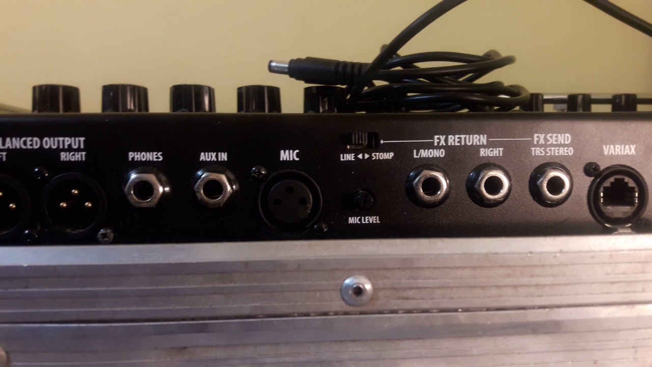 1-ENTRADAS E SAÍDAS DA POD HD500