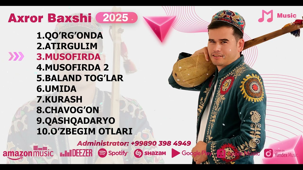 Axror Baxshi Terma xit qo'shiqlar 2025 | Ахрор Бахши Терма хит қўшиқлар