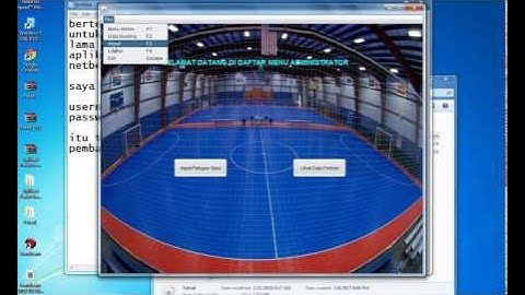 [DEMO] Aplikasi Booking Lapangan Futsal dan Member Futsal dengan Java Netbeans dan Mysql