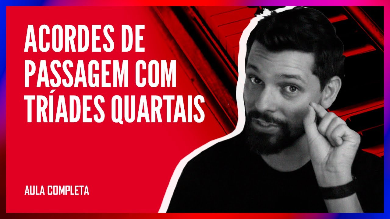 ACORDES DE PASSAGEM QUARTAIS | #Aula128