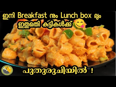 💯കുട്ടികളുടെ പ്രിയപ്പെട്ട Macaroni Pasta വെറും 10 മിനിറ്റിൽ|Easy breakfast recipe| Breakfast recipe