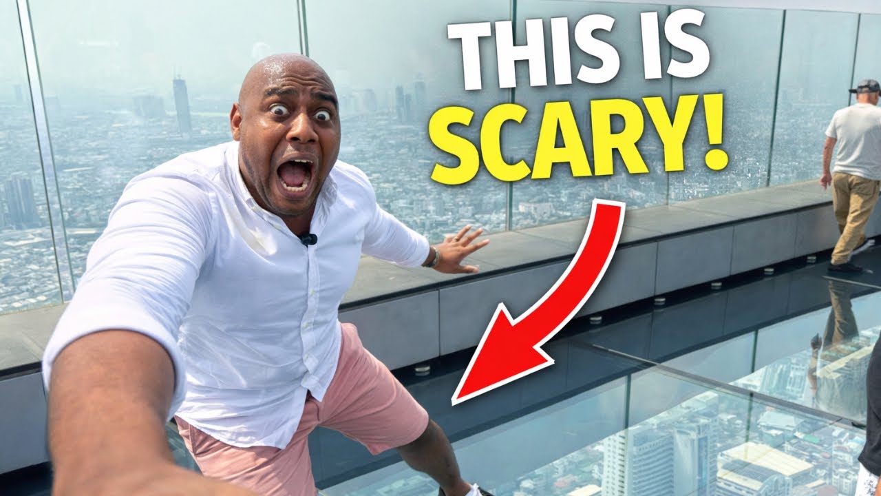 Mahanakhon SkyWalk in Bangkok!