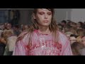 Central saint martins ba fashion fashion press show 2019