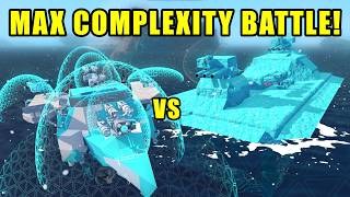 RADON VS ME! Max complexity aircraft carrier battle! [Trailmakers]