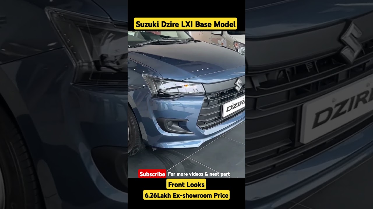 New Suzuki Dzire LXI Base Model 😍❤️ Recent New Update Suzuki Dzire 