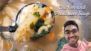 Chicken and Provision Soup || Stew Chicken Soup- Episode 348 screenshot 3