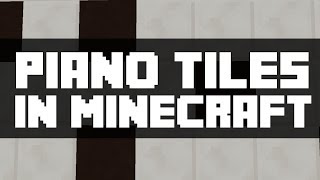 Minecraft Minigame - Piano Tiles/Don't tap the white tile in Minecraft! screenshot 5