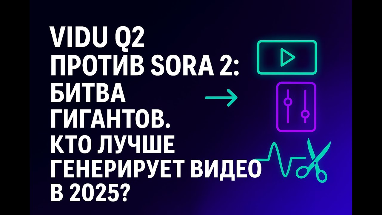 Vidu Q2 Против Sora 2: Битва Гигантов. Кто Лучше Генерирует Видео в 2025?