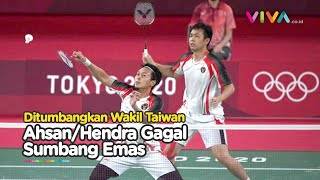 TUMBANG! Hendra/Ahsan Gagal Melaju ke Final Olimpiade Tokyo 2020