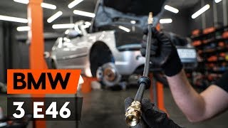 rear and front Brake Hose installation BMW 3 SERIES: video manual