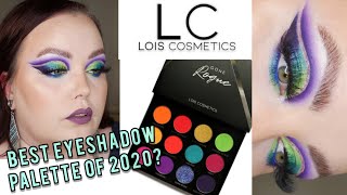 LOIS COSMETICS GONE ROGUE PALETTE |  🦚 PEACOCK 🦚😁 INSPIRED CUTCREASE TUTORIAL | TiiasMakeuptime