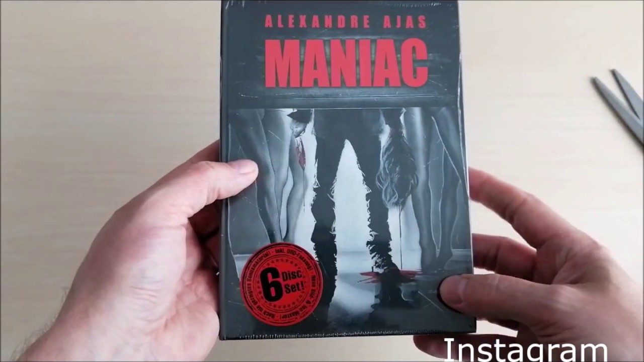 🔪 Alexandre Ajas MANIAC - 4K UHD worldwide premiere (6-Disc Mediabook  Release Germany) 555 copies!