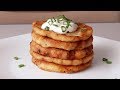 Что приготовить если остался отварной картофель!Potato pancakes!